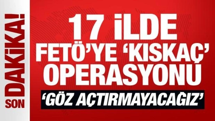 17 ilde FETÖ operasyonu: 72 şüpheli yakalandı