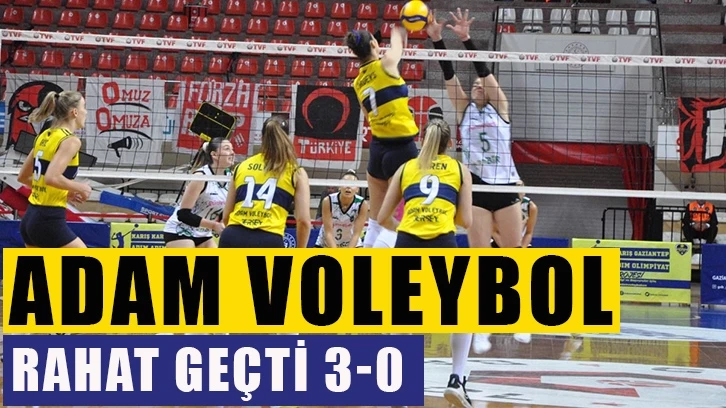 Adam Voleybol, rahat geçti 3-0