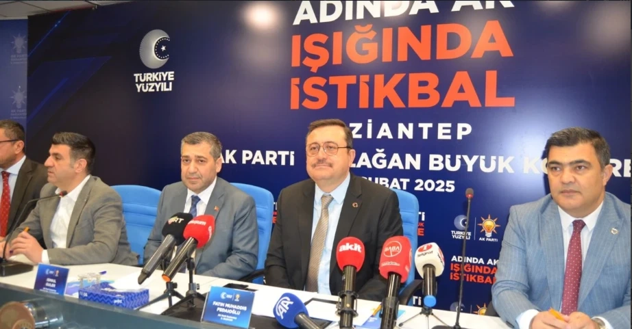 AK parti Gaziantep il Başkanı Fedaioğlu gündemi değerlendirdi! İşçi eylemleri ve valilik yasağı ile ilgili ne dedi ?