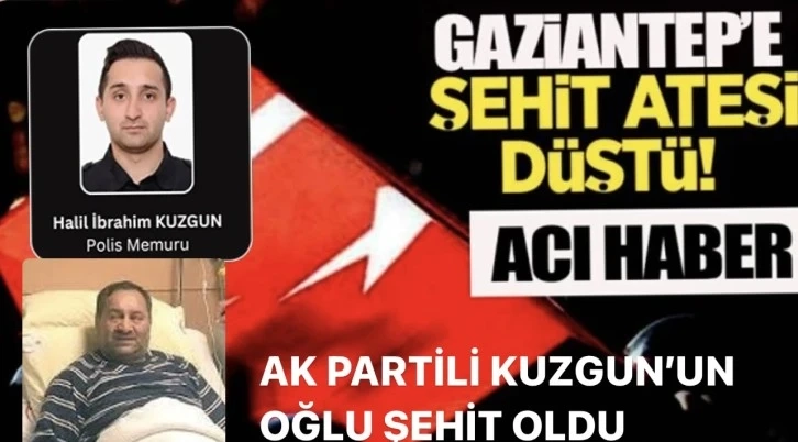 AK Partili eski yöneticinin oğlu şehit oldu.