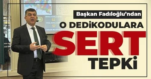 Başkan Fadıloğlu: Vicdansızlara sesleniyorum