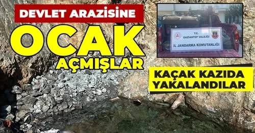 Devlet arazisine ocak açmışlar