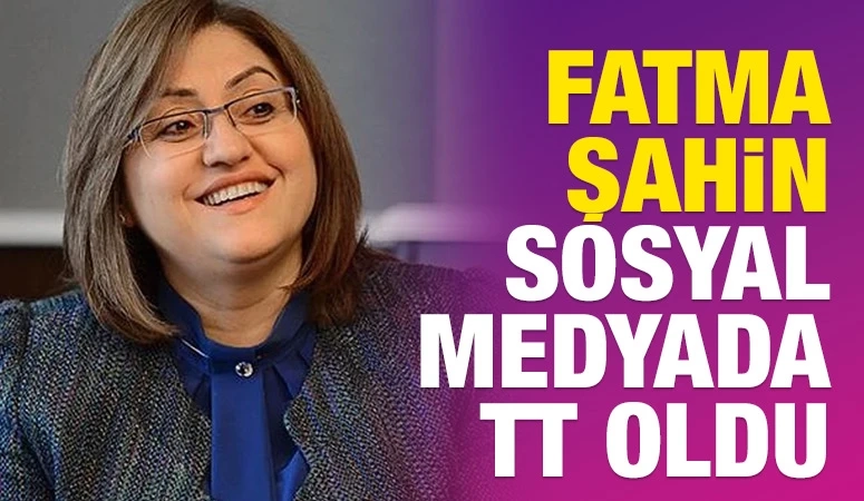 Fatma Şahin sosyal medyada TT oldu