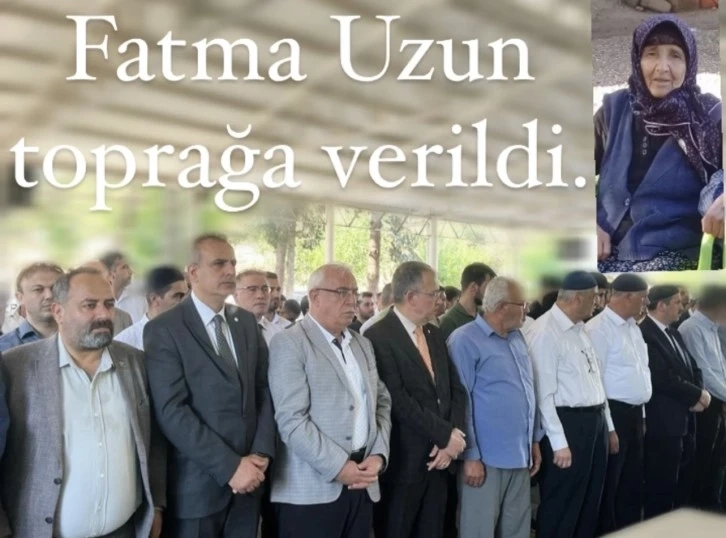 Fatma Uzun toprağa verildi.