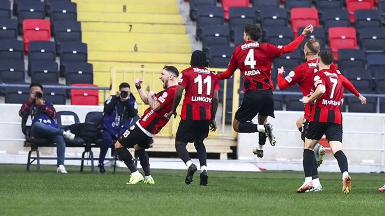 Gaziantep FK - Bodrumspor maçı ilk 11'leri