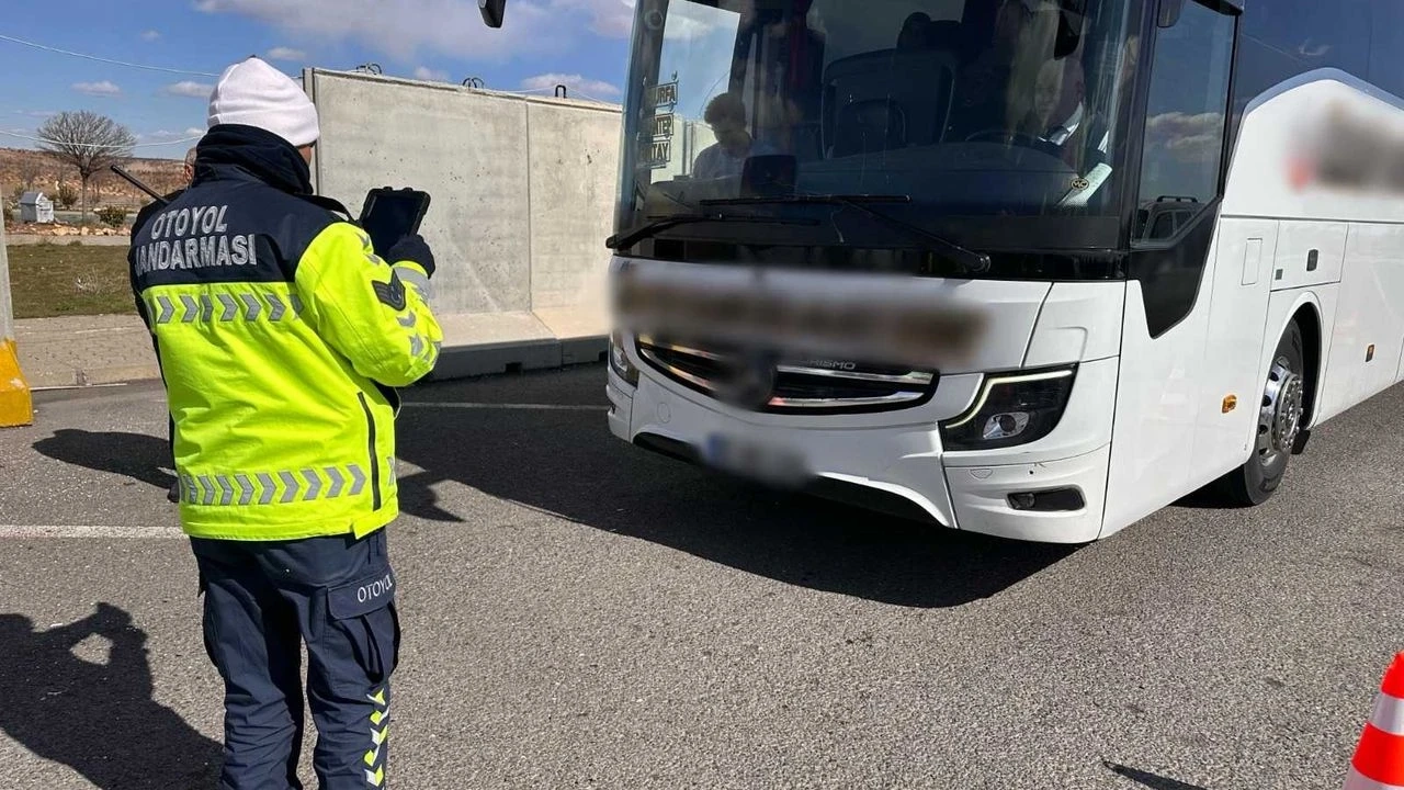 Gaziantep Otoyol Jandarması’ndan Denetim