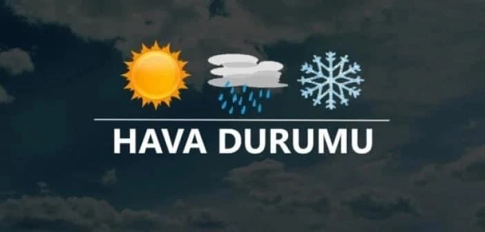 Gaziantep’te hava durumu;