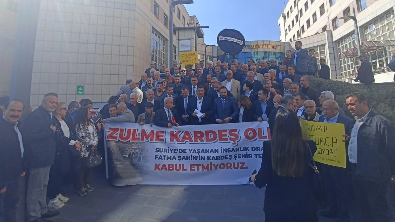 Gaziantep’te “Kardeş Şehir” Gerginliği!