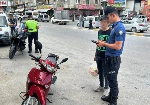 Gaziantep'te motosiklet uygulaması