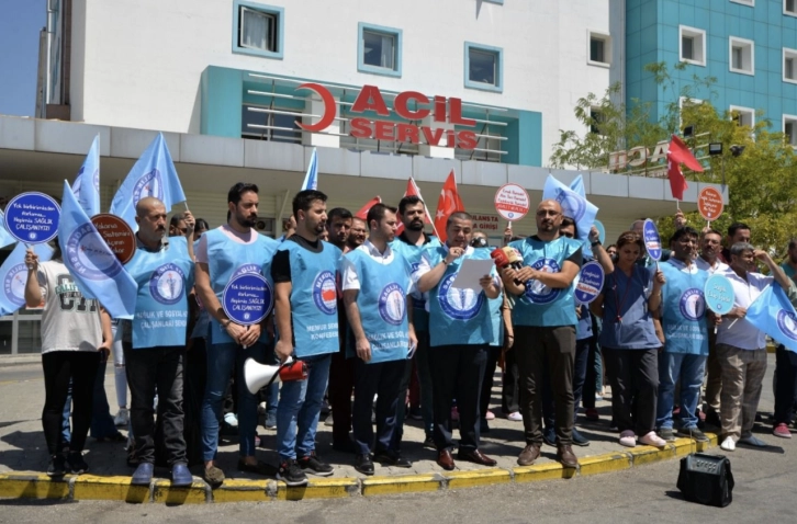 Gaziantep'te sağlıkta şiddet kınandı