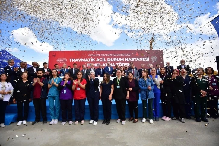 Gaziantep'te Travmatik Acil Durum Hastanesinin temeli atıldı