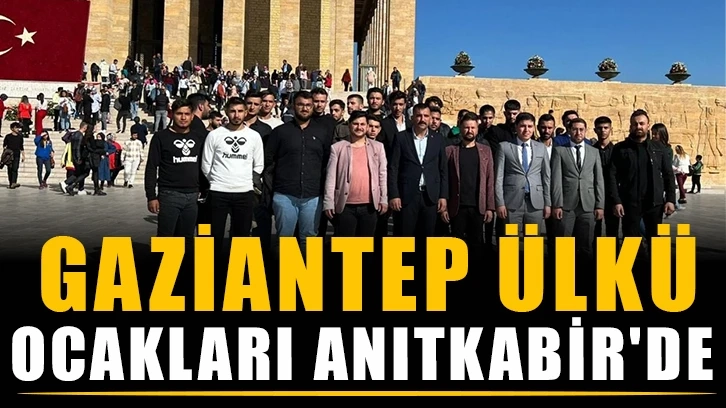 Gaziantep Ülkü Ocakları Anıtkabir'de