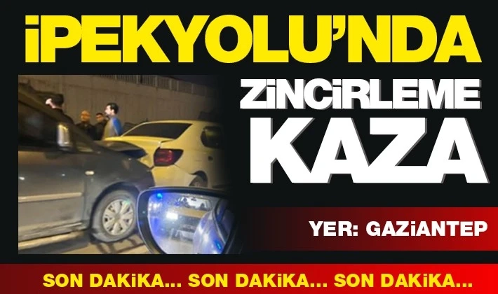 İpekyolu’nda Zincirleme Kaza