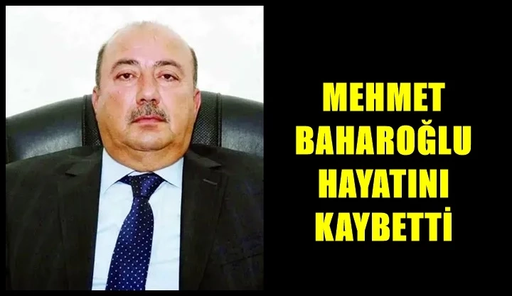 İş dünyasını üzen ölüm! Mehmet Baharoğlu vefat etti