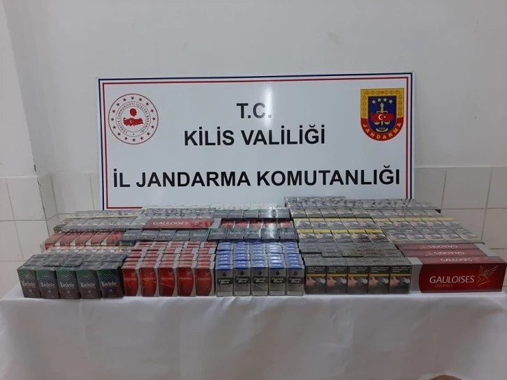 Jandarma'nın Yol Kontrolünde 750 Paket Gümrük Kaçağı Sigara Yakalandı