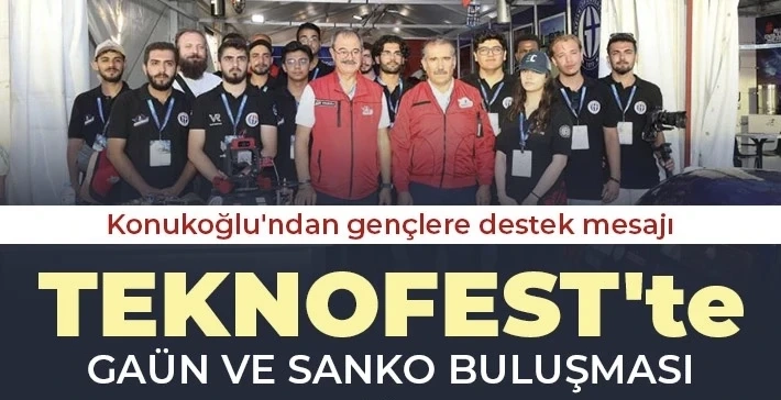 Konukoğlu'ndan gençlere destek mesajı