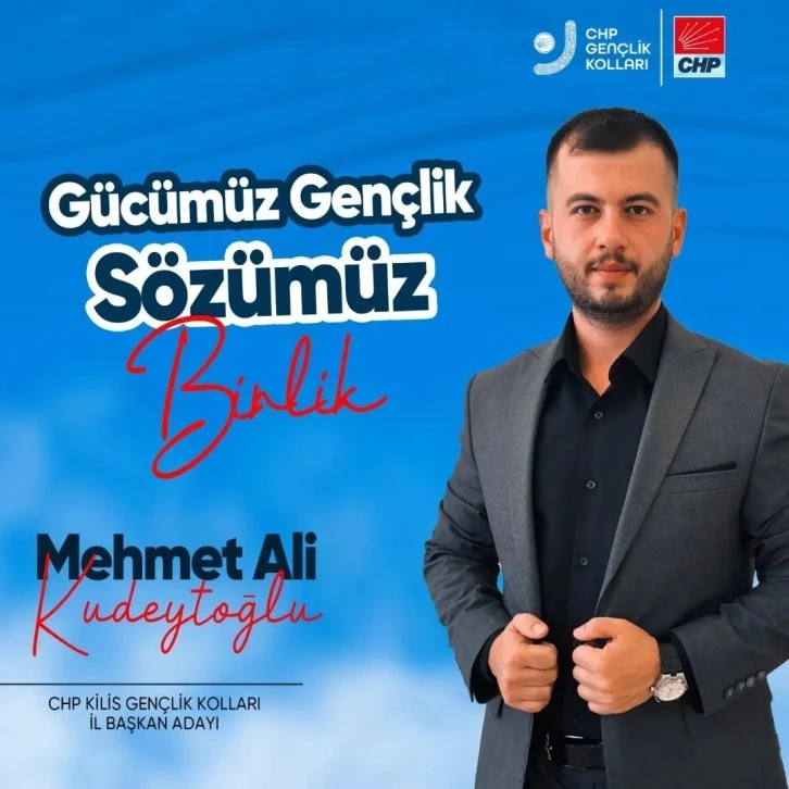 Mehmet Ali Kudeytoğlu CHP'den Gençlik Kolları başkanlığına aday oldu
