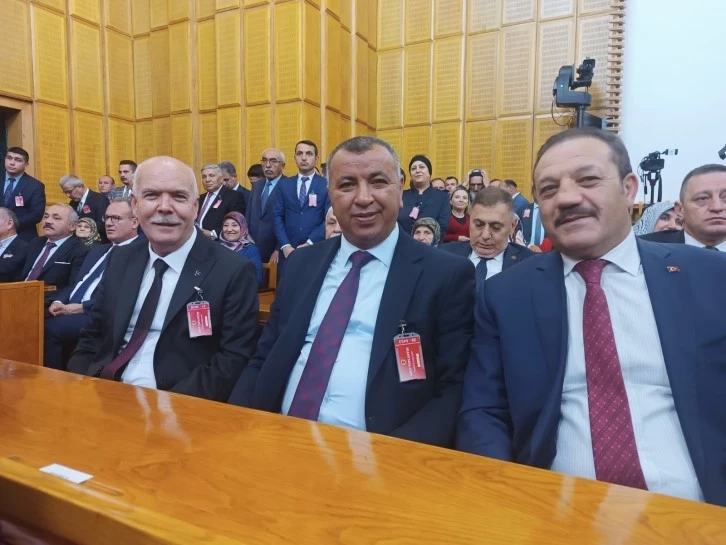 MHP İL BAŞKANI DEMİR, TBMM’DE MHP GRUP TOPLANTISINA KATILDI