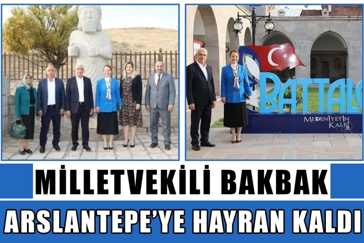 Milletvekili Bakbak, Arslantepe’ye hayran kaldı