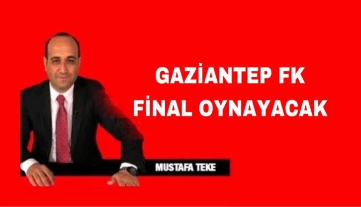 Mustafa Teke Yazdı.. BU LİGE CAN DAYANMAZ  GAZİANTEP FK FİNAL OYNAYACAK