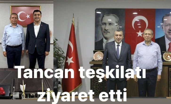 Tancan’dan AK Parti Şahinbey ve Şehitkamil’e Önemli Ziyaret