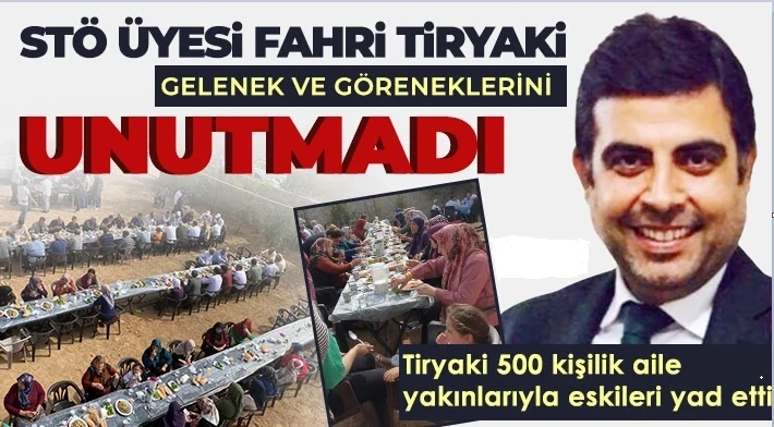 Tiryaki’yi yöre halkı bağrına bastı  Kaynak