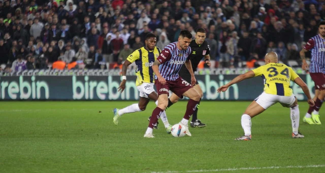 Trabzon uzatmalarda yıkıldı! Gol düellosunu Fenerbahçe kazandı