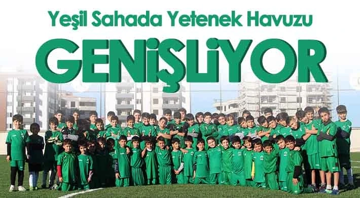 Yeşil Sahada Yetenek Havuzu Genişliyor…