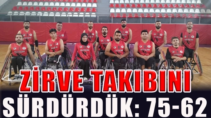 Zirve takibini sürdürdük: 75-62