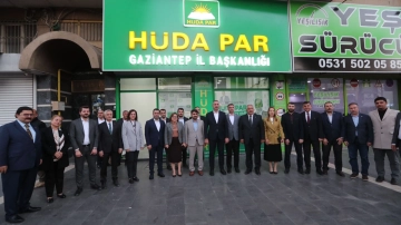 AK Parti’den HÜDA PAR’a ziyaret