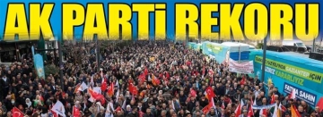 AK Parti Gaziantep’te rekor kırdı