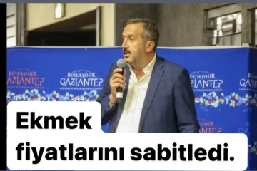 Başkan Vural, İslahiye’de ekmek fiyatlarını sabitledi.