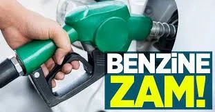 Benzine zam geldi