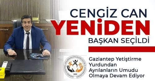 Cengiz Can Yeniden Başkan Seçildi