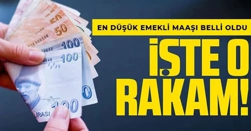 En düşük emekli maaşı için yeni rakam resmen belli oldu