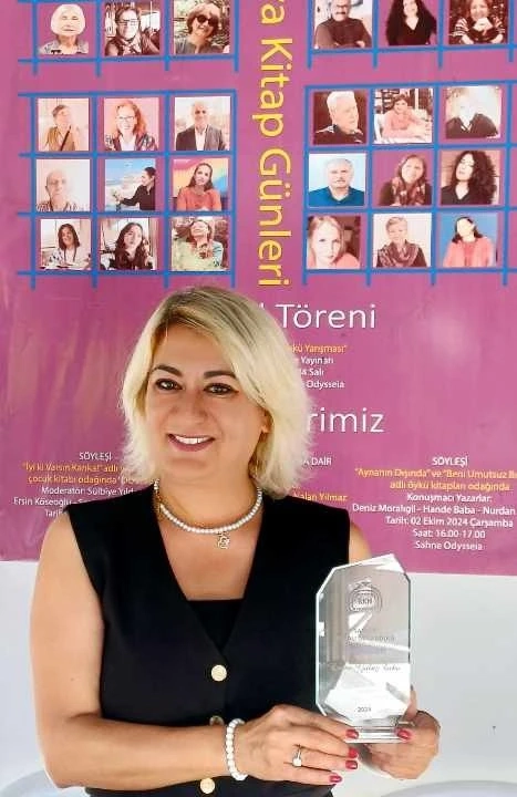 Gazetemiz yazarı E. Gülüş Teke ödül aldı