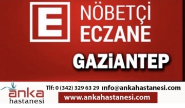 Gaziantep Nöbetçi Eczaneler (Pazar)