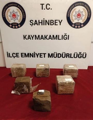 Gaziantep’te 9 kilo esrar ele geçirildi