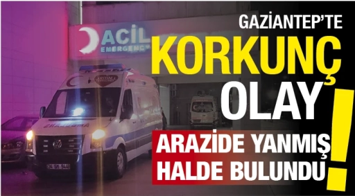 Gaziantep’te Arazide Şüpheli Ölüm: 70 Yaşındaki Adam Yanmış Halde Bulundu