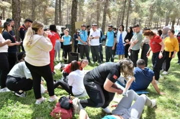 Gaziantep’te gerçeği aratmayan afet tatbikatı