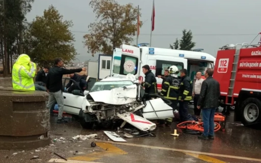 Gaziantep’te Trafik Kazası: 1 Ölü, 3 Yaralı