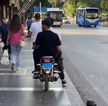 Gaziantep'te yayaları bezdirdiler