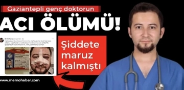 Gaziantepli genç doktorun şüpheli ölümü