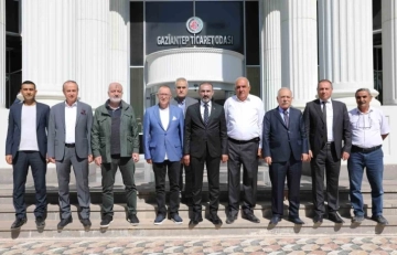 Hemşeri dernekleri GTO Başkanı Yıldırım ile bir araya geldi