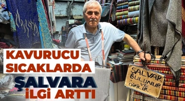 Kavurucu sıcaklarda şalvara ilgi arttı