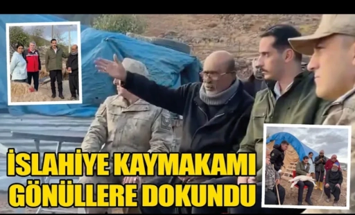 Kaymakam Mehmet Soylu, Depremzedelere Umut Olmaya Devam Ediyor