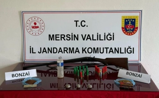 Mersin'de uyuşturucu operasyonu 4 şüpheli yakalandı