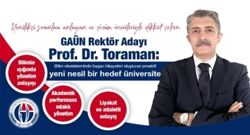 Prof. Dr. Toraman: "Şehirle Barışık Yeni Nesil Üniversite"