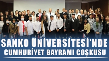 SANKO Üniversitesi’nde Cumhuriyet Bayramı Coşkusu