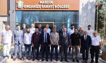 Vali Tuncay Akkoyun'dan Mardin OSB Yönetim Kurulu Üyeleriyle Toplantı